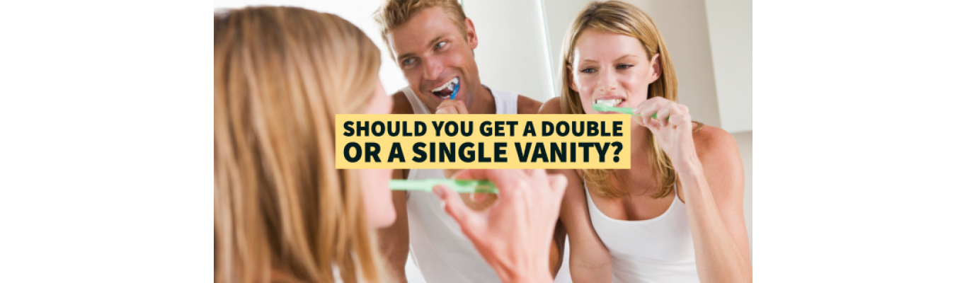 Should You Get a Double or a Single Vanity?